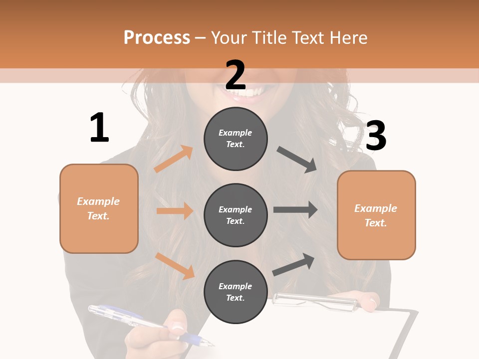 Suit Happy Pretty PowerPoint Template