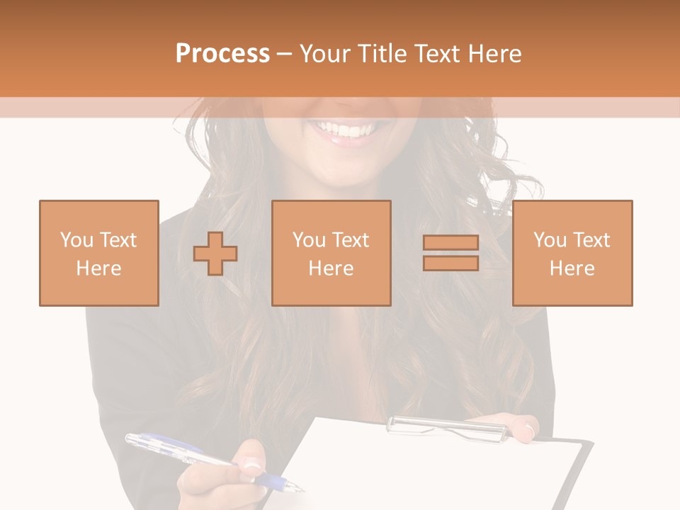 Suit Happy Pretty PowerPoint Template