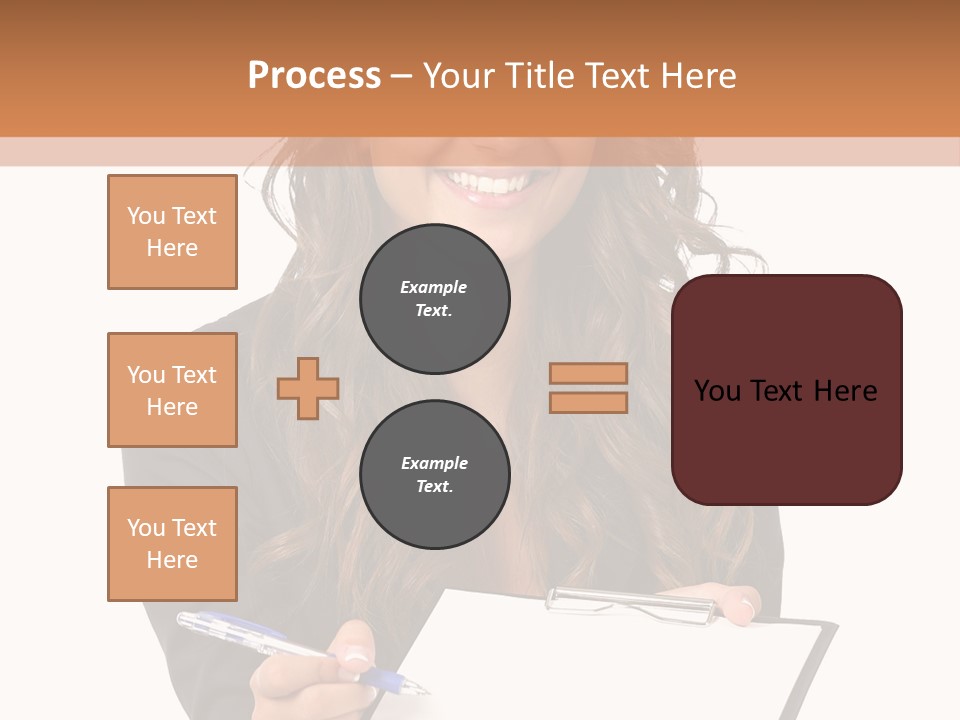 Suit Happy Pretty PowerPoint Template