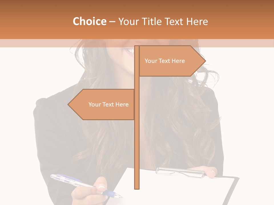 Suit Happy Pretty PowerPoint Template