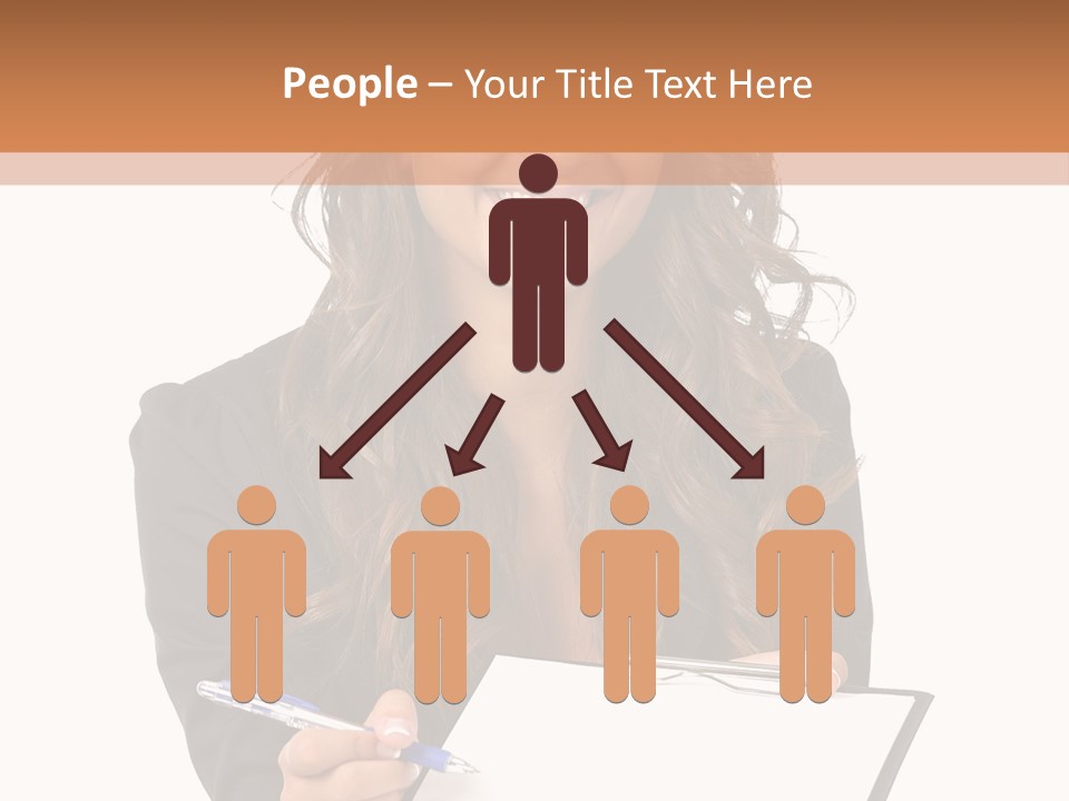 Suit Happy Pretty PowerPoint Template