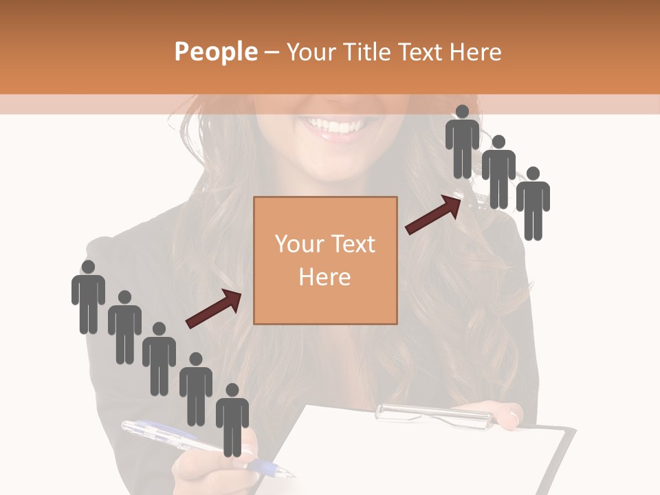 Suit Happy Pretty PowerPoint Template