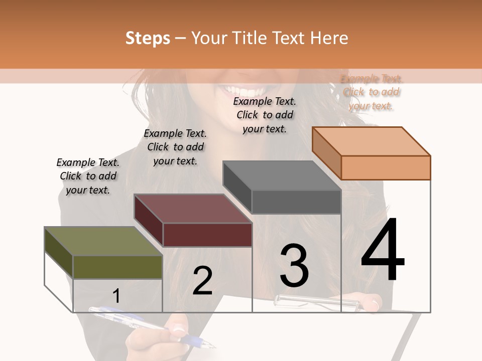 Suit Happy Pretty PowerPoint Template