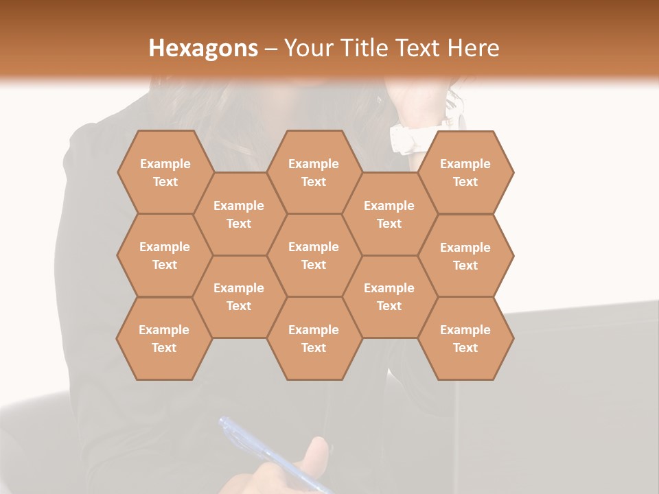 Suit Laptop Business PowerPoint Template