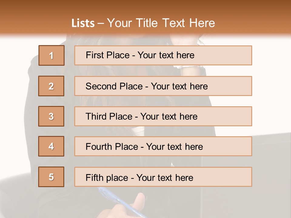 Suit Laptop Business PowerPoint Template