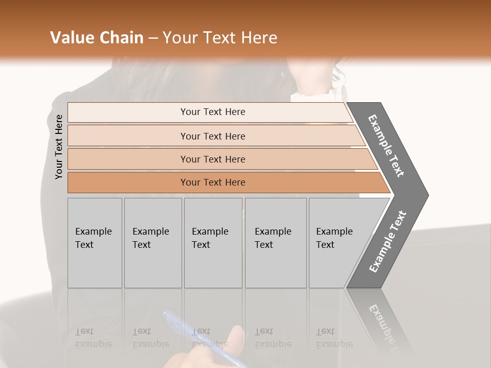 Suit Laptop Business PowerPoint Template