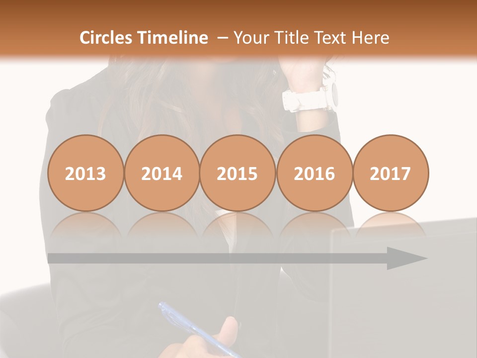 Suit Laptop Business PowerPoint Template