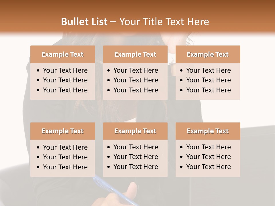 Suit Laptop Business PowerPoint Template