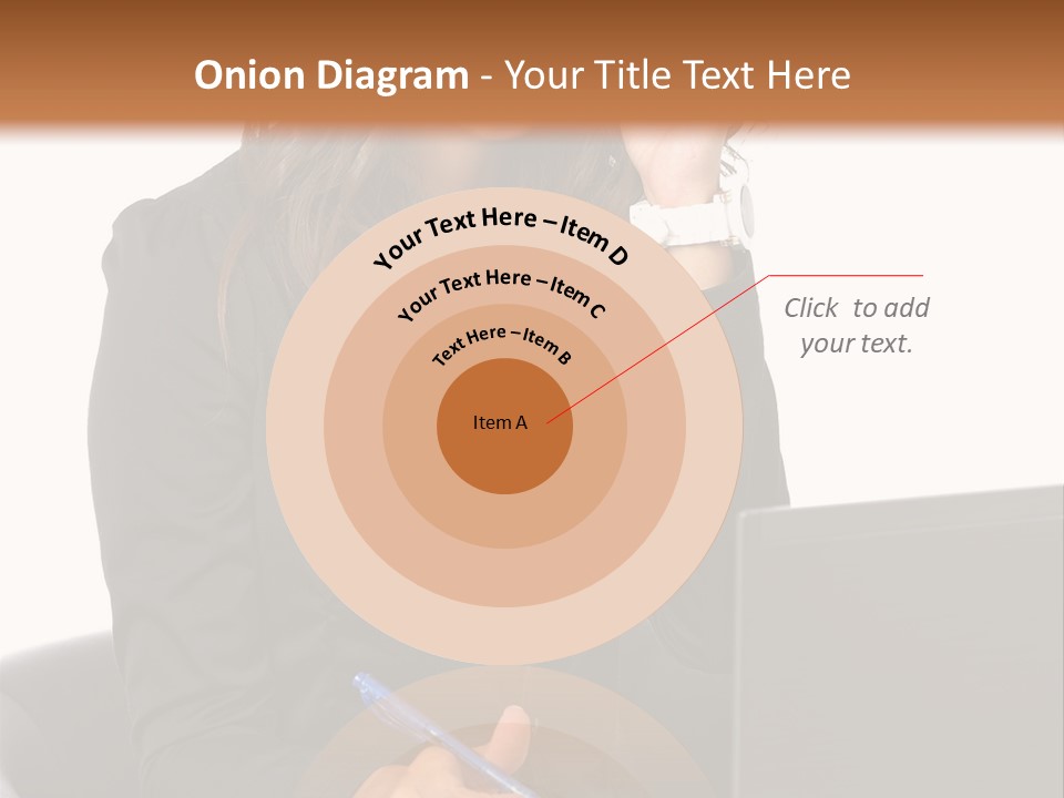 Suit Laptop Business PowerPoint Template