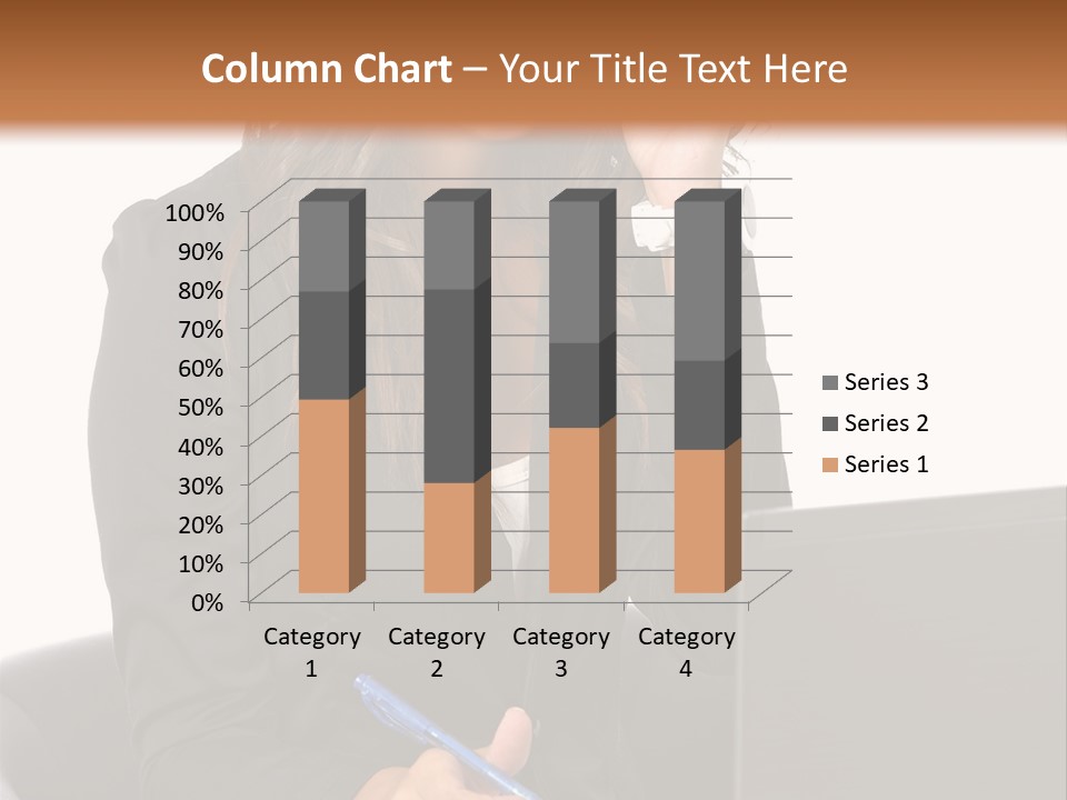Suit Laptop Business PowerPoint Template
