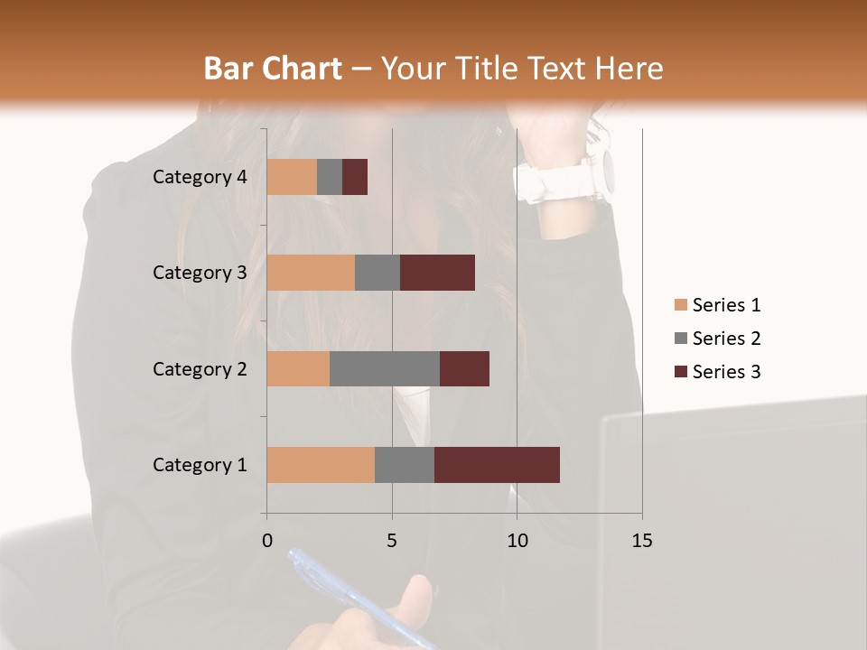 Suit Laptop Business PowerPoint Template