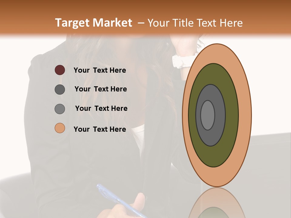 Suit Laptop Business PowerPoint Template