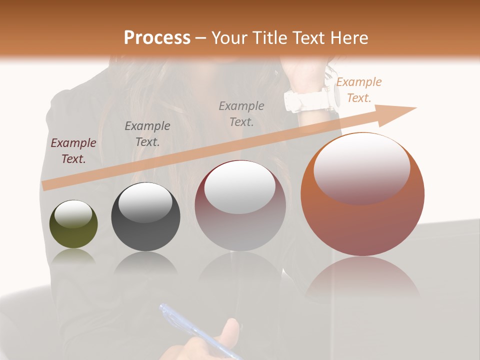 Suit Laptop Business PowerPoint Template