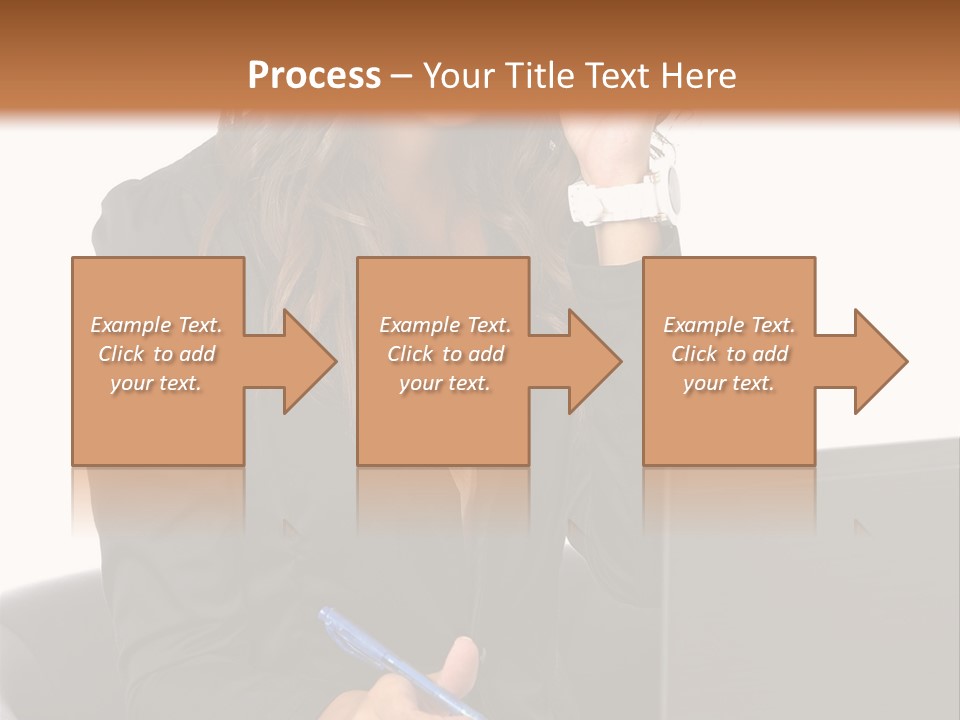 Suit Laptop Business PowerPoint Template