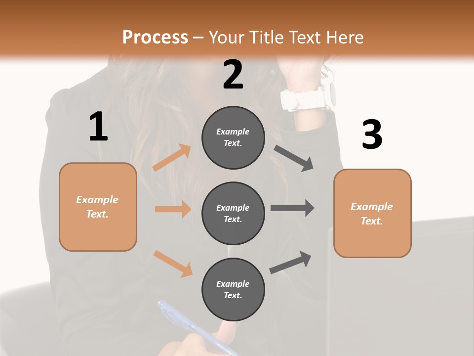Suit Laptop Business PowerPoint Template
