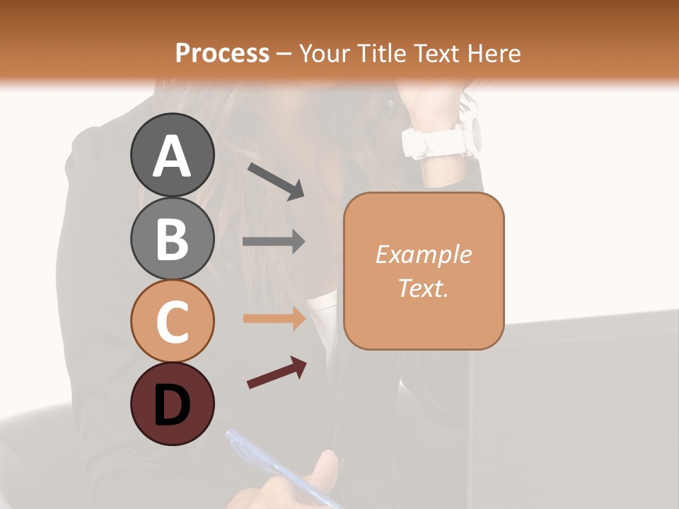 Suit Laptop Business PowerPoint Template