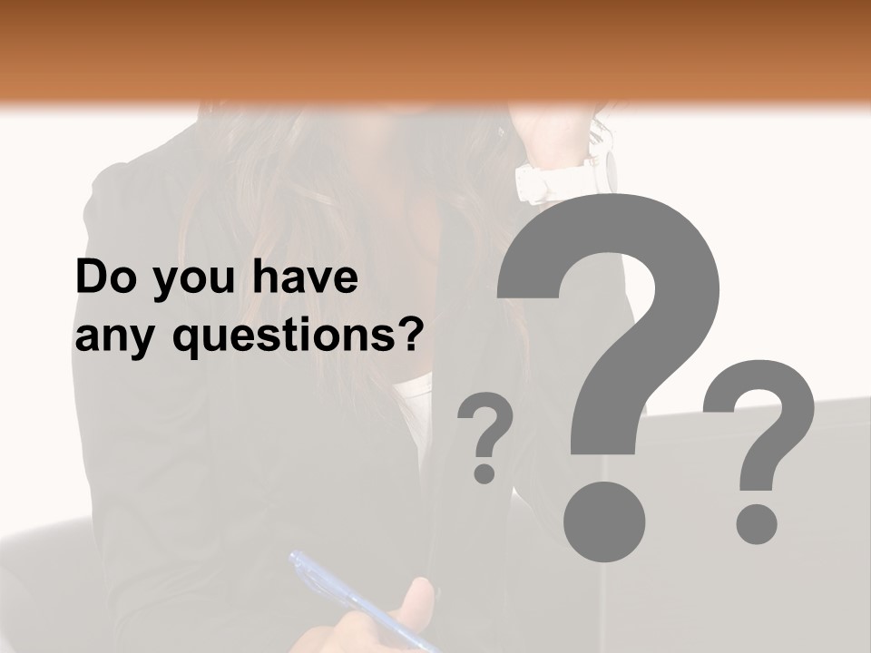 Suit Laptop Business PowerPoint Template