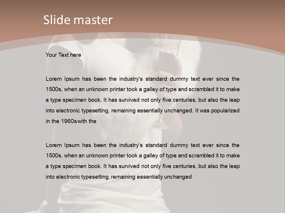 Fur Attractive Elegant PowerPoint Template