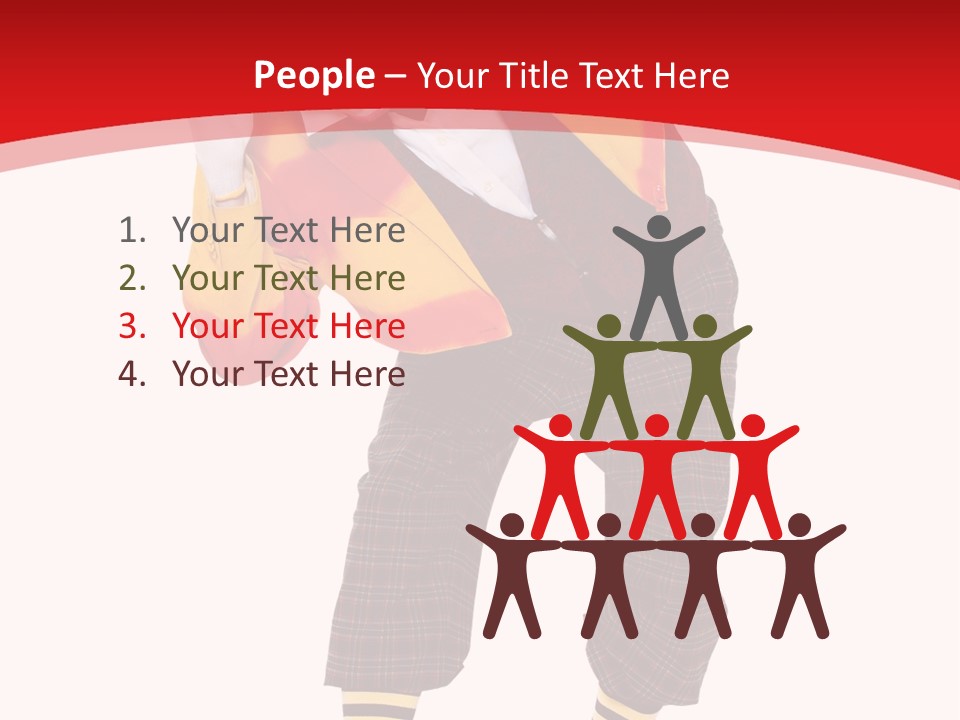 Party Salutation Toy PowerPoint Template