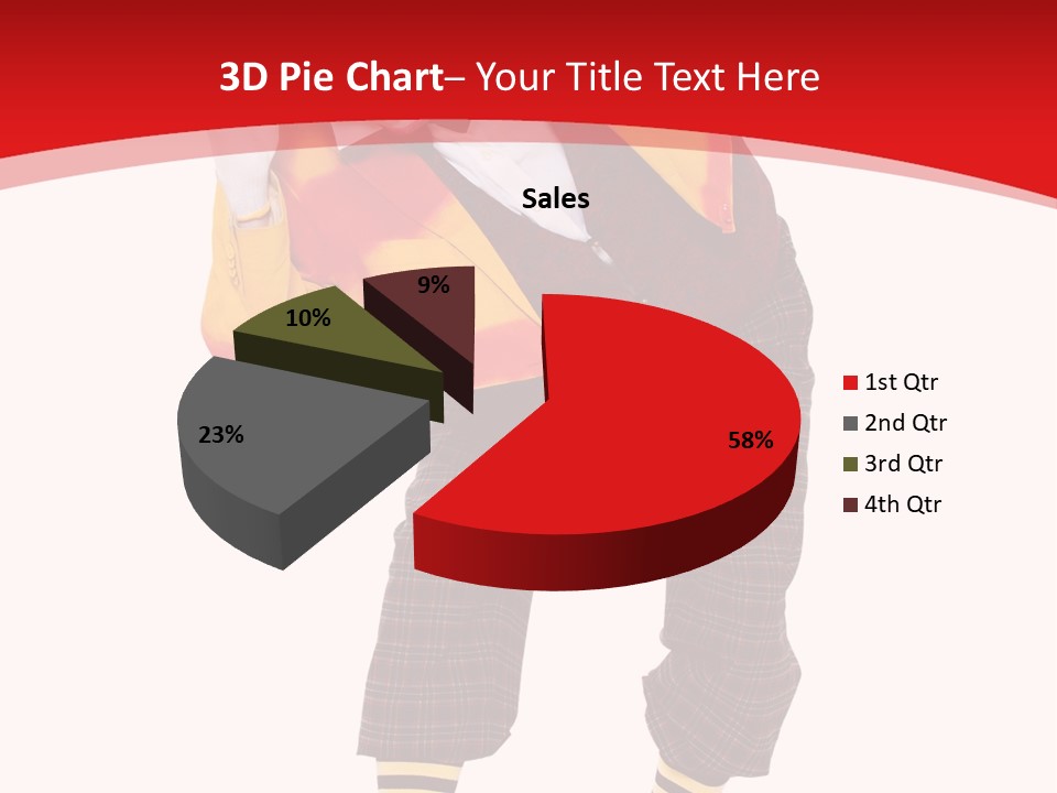 Party Salutation Toy PowerPoint Template