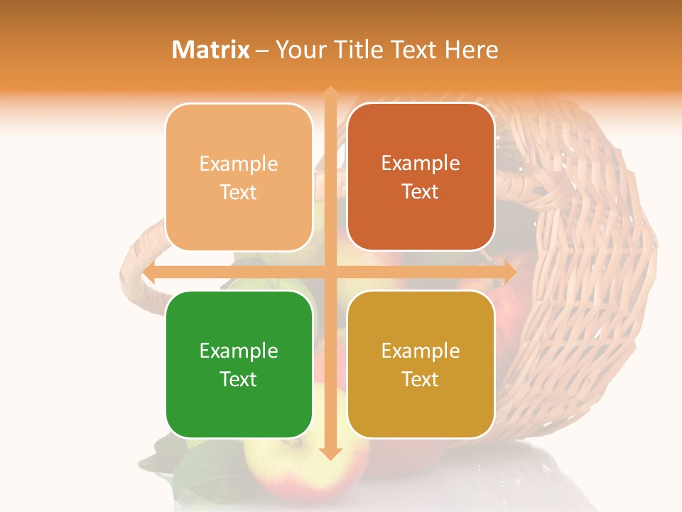 Autumn Juice Healthy PowerPoint Template