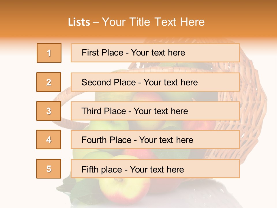Autumn Juice Healthy PowerPoint Template