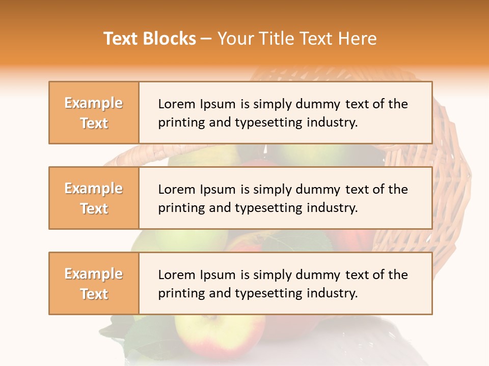 Autumn Juice Healthy PowerPoint Template