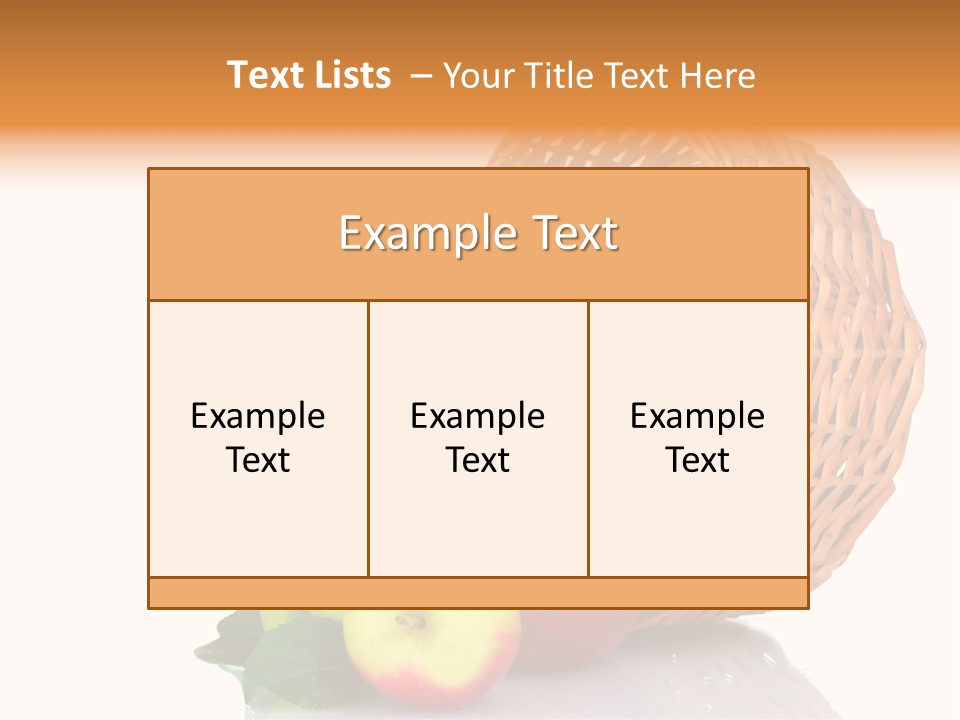 Autumn Juice Healthy PowerPoint Template