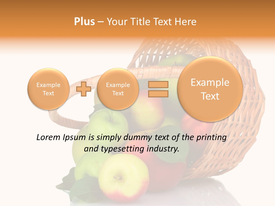 Autumn Juice Healthy PowerPoint Template