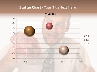 Beef Bite Human PowerPoint Template