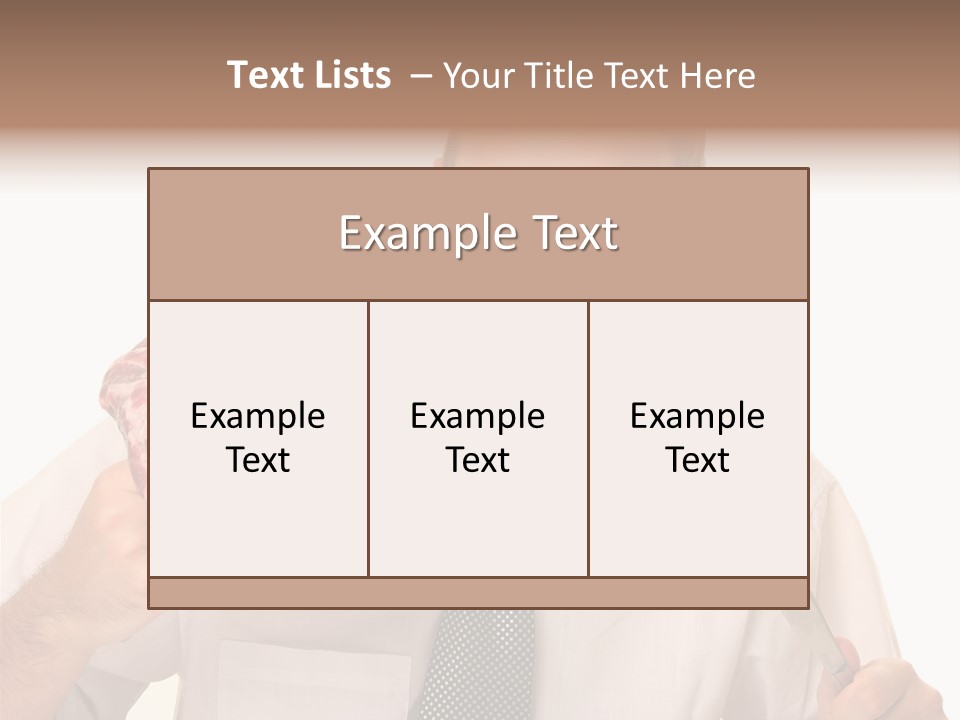 Beef Bite Human PowerPoint Template