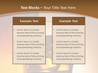 Liquor Drunk Cube PowerPoint Template