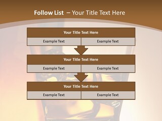 Liquor Drunk Cube PowerPoint Template