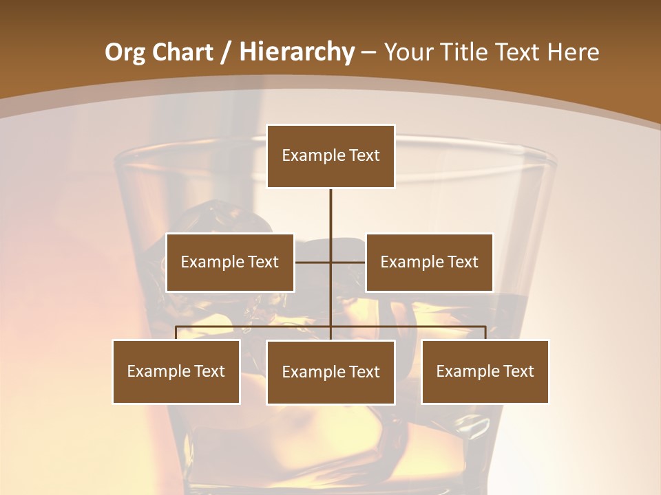 Liquor Drunk Cube PowerPoint Template