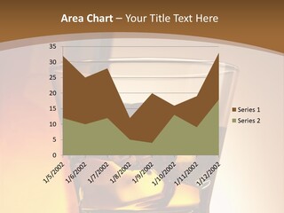 Liquor Drunk Cube PowerPoint Template