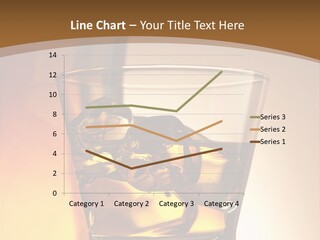 Liquor Drunk Cube PowerPoint Template