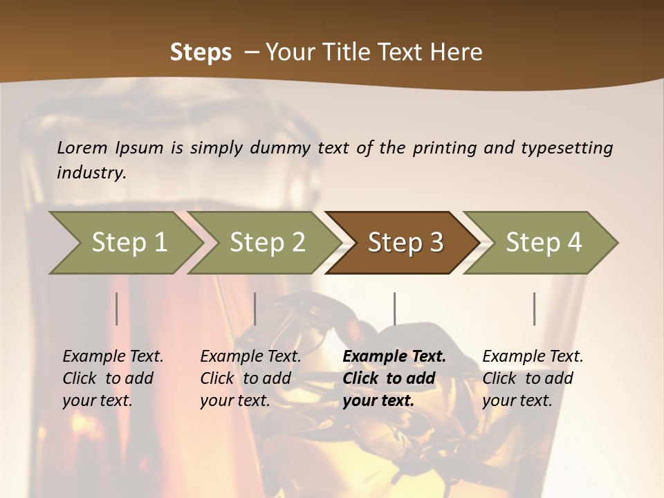 Blended Brown Relax PowerPoint Template