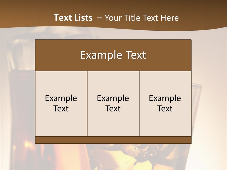 Blended Brown Relax PowerPoint Template