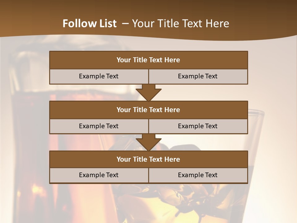Blended Brown Relax PowerPoint Template