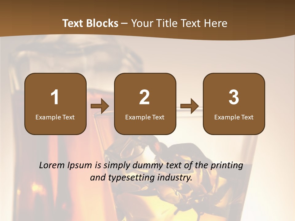 Blended Brown Relax PowerPoint Template