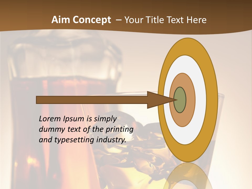 Blended Brown Relax PowerPoint Template