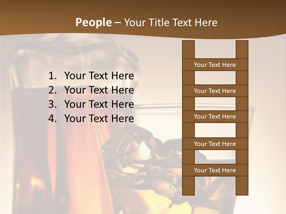 Blended Brown Relax PowerPoint Template