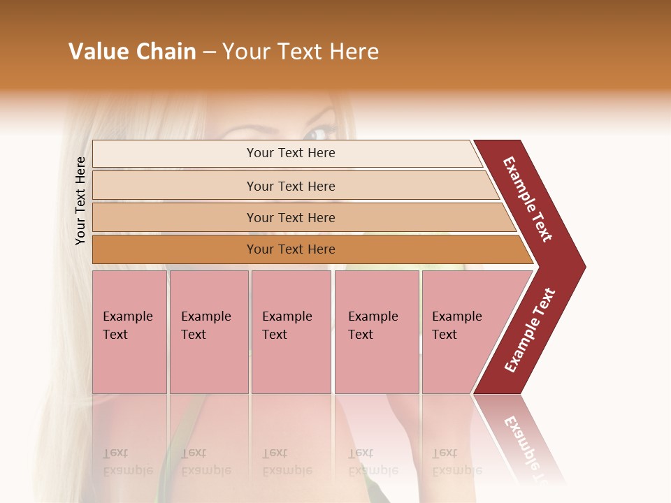 Vitamins People Beautiful PowerPoint Template