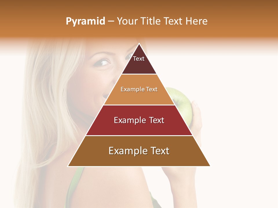 Vitamins People Beautiful PowerPoint Template