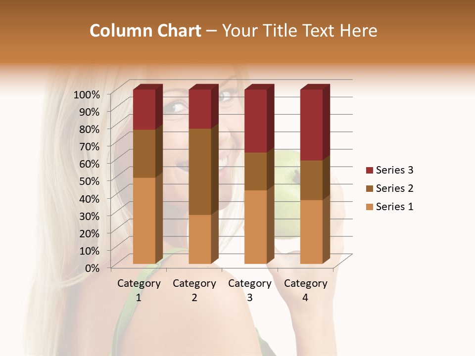 Vitamins People Beautiful PowerPoint Template