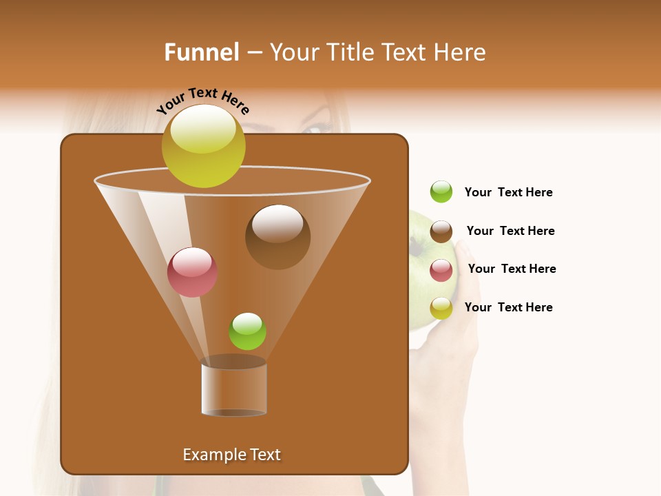 Vitamins People Beautiful PowerPoint Template