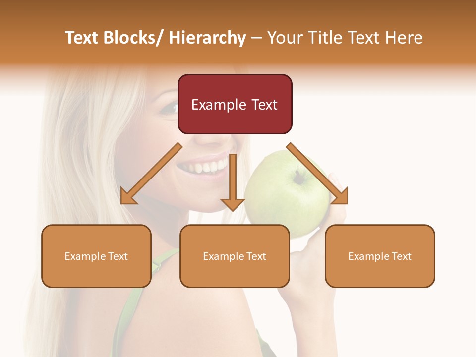 Vitamins People Beautiful PowerPoint Template