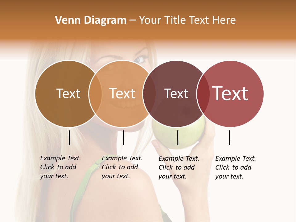 Vitamins People Beautiful PowerPoint Template