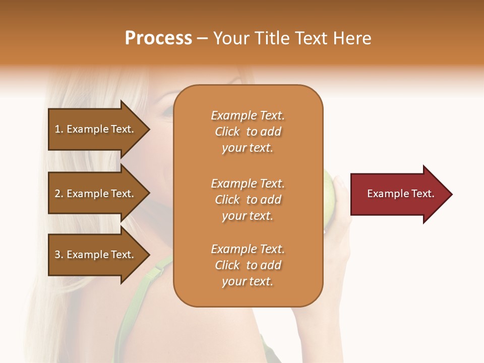 Vitamins People Beautiful PowerPoint Template