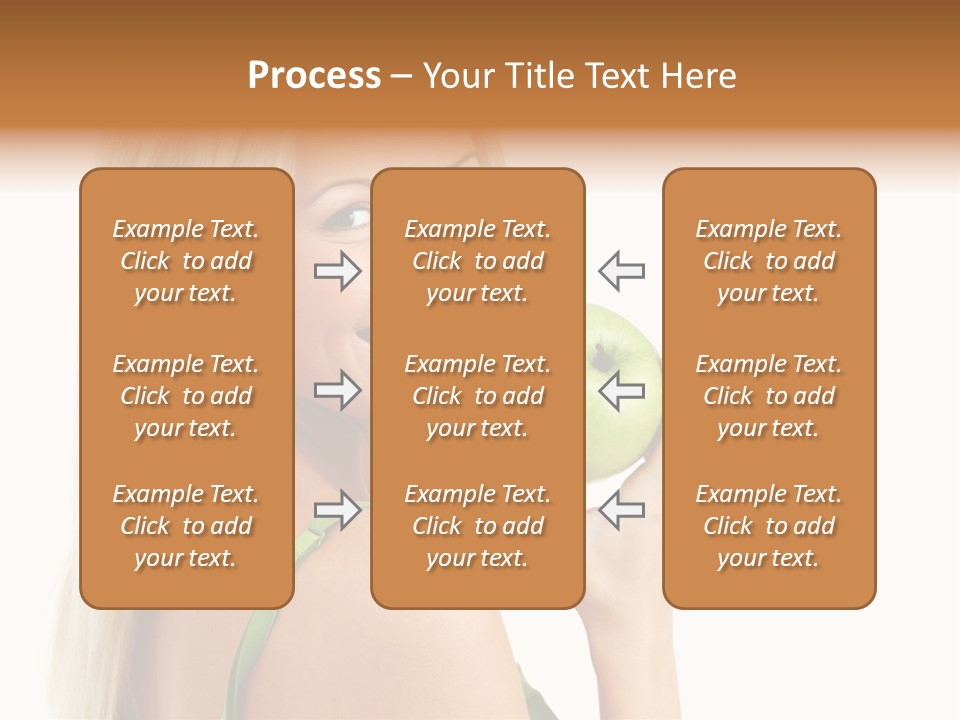 Vitamins People Beautiful PowerPoint Template